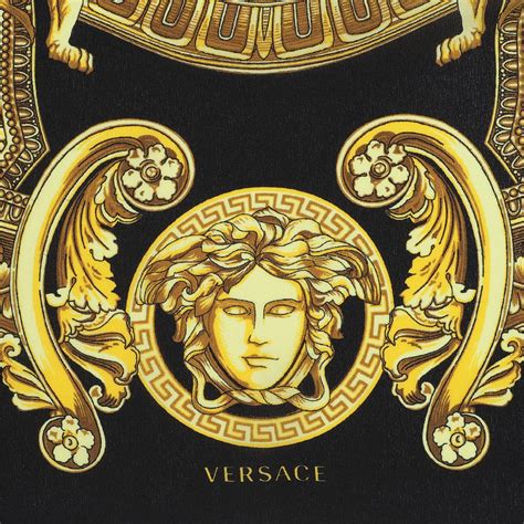 Black And Gold Versace Logo Logodix