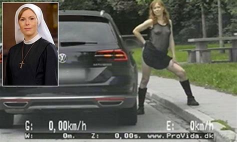 German Actress Caught Stripping On Road And Exposing Herself To Men Daily Mail Online