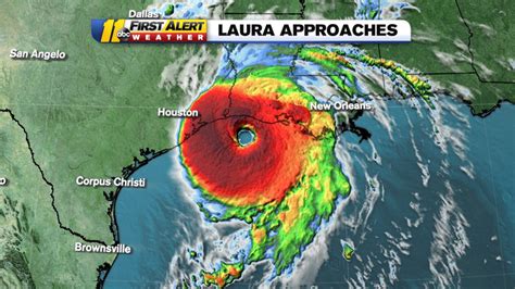 Hurricane Laura Path Tracker Storm Makes Landfall In Southwestern