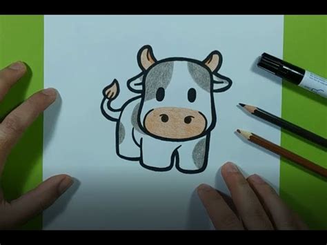 Como Dibujar Una Vaca Paso A Paso 9 How To Draw A Cow 9 Social