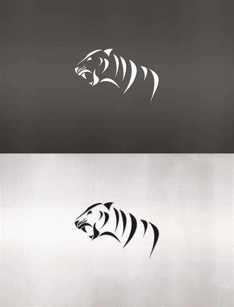 Simple tiger face tattoo design. Tiger logo … | Tiger tattoo design, Tiger tattoo, Tiger ...