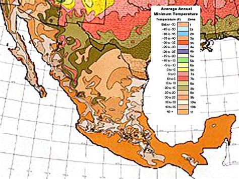 The new hampshire usda planting map divides this northerly state into six zones: Mexico - Plant Hardiness Zone - A Gardeners Forum