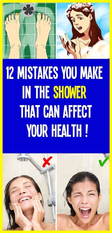 Bad Shower Habits For Your Health In 2020 Health For Your Health Health Tips