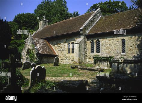 Bonchurch Old Church High Resolution Stock Photography And Images Alamy