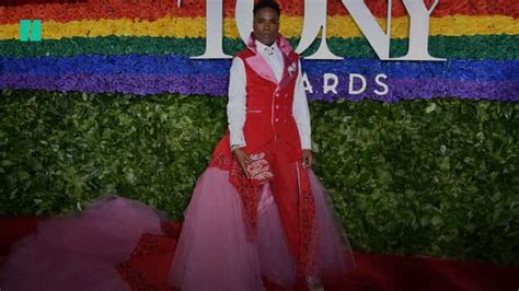 billy porter rocks uterus patterned gown at the 2019 tony awards huffpost entertainment