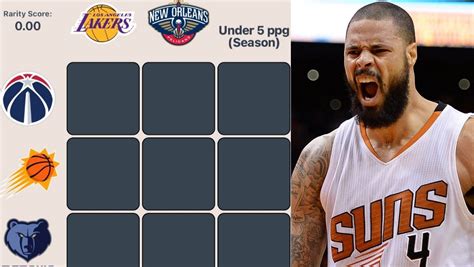 Which Player Played For The Suns And Had A Under 5 0 PPG Season NBA