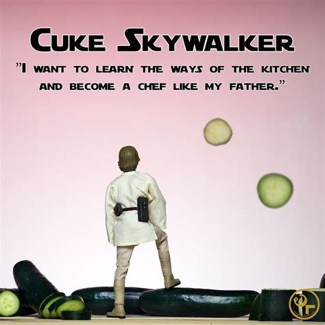 Luke Skywalker Cucumbers Cuke Skywalker Bored Panda