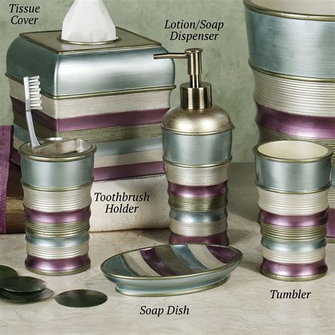Pin By Nesha Ferguson On Decor Ideas Purple Bathrooms Bathroom Sets