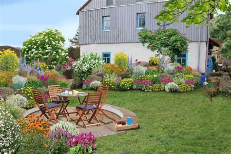 By pflanzplan gartengestaltung & terrassengestaltung. Staudenbeet-Ideen Mit Pflanzplan und Pflegeanleitung ...