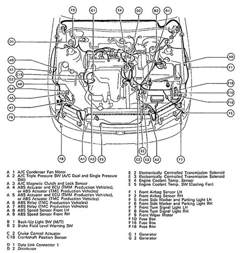 Tacoma 4 Cylinder Engine Diagram Complete Engines For 2001 Toyota