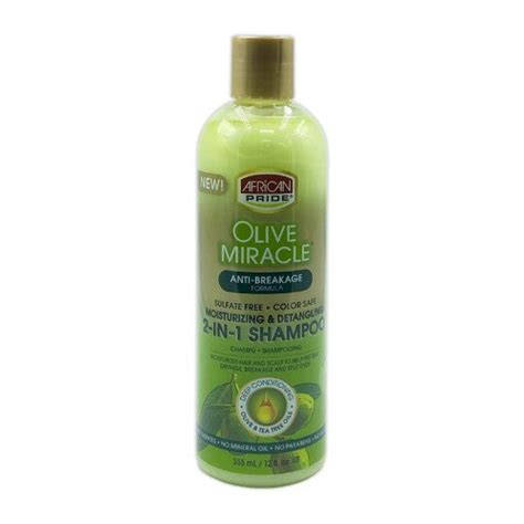 African Pride Olive Miracle 2 In 1 Shampoo Beautylicious