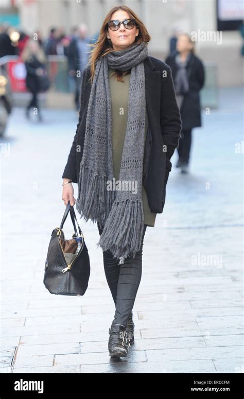 Lisa Snowdon Leaving Global Radio Studios In London Featuring Lisa