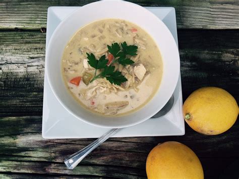 Greek Chicken Soup Avgolemono With Lemon Just Right For Spring