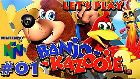 Banjo Kazooie Deutsch Lets Play Banjo Kazooie Auf Nintendo 64 Deutsch
