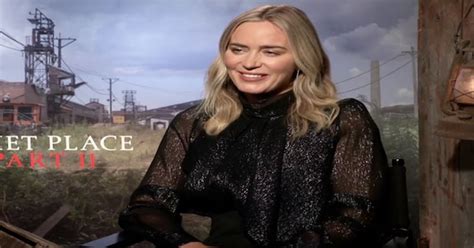 Emily Blunt On A Quiet Place Part Ii Working With John Krasinski And More