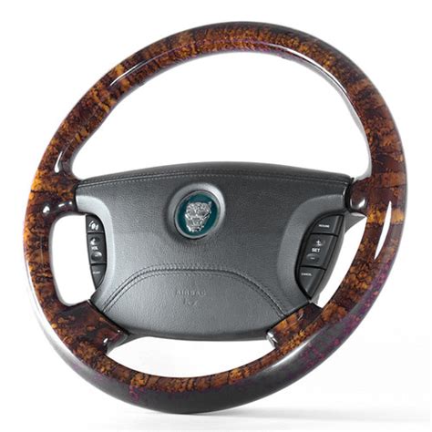 Jaguar X350 Walnut Steering Wheel Myrtle Limited