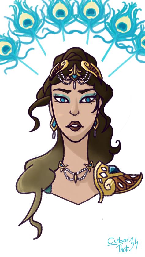 Hera Queen Of The Gods Drawing By Me Rsmite