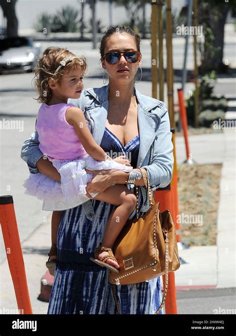 Jessica Alba And Daughter Honor Marie Seen Out And About In Los Angeles