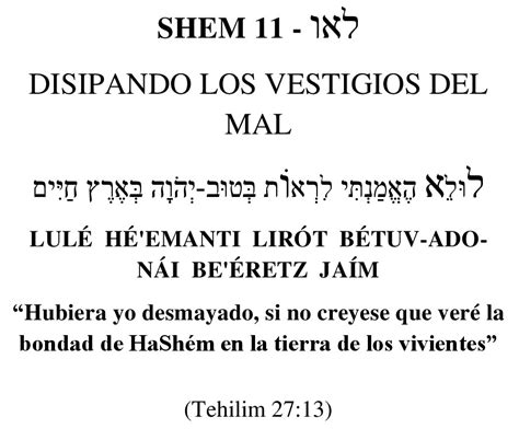 Kabbalah y Torah en Expansión SHEM 11 DEL 21 AL 25 DE IYÁR