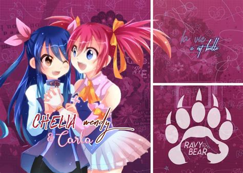 Chelia Wendy And Carla Collab Fairy Tail Amino
