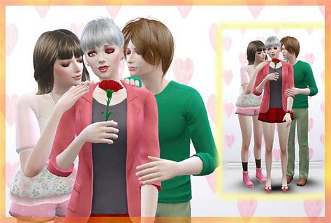 Give Flowers Poses At A Luckyday Sims 4 Updates