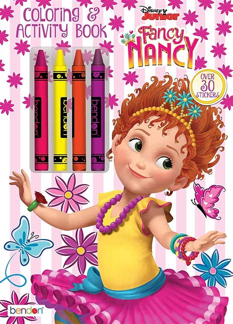 Bendon Kids Coloring And Activity Book Set Crayons Stickers Tv And Movie