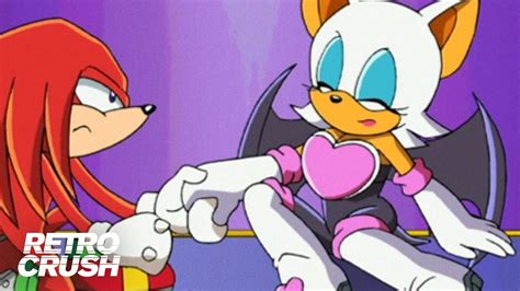 Best Knuckles X Rouge Moments Sonic X 2003 Youtube
