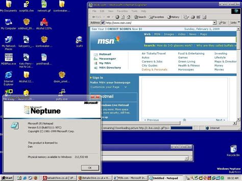 Windows Neptune Customisation Betaarchive