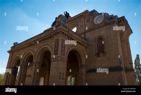 The Remnants Of The Old Anhalter Bahnhof Train Station In Berlin