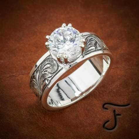 R 21 Western Wedding Rings Wedding Ring Sets Western Rings
