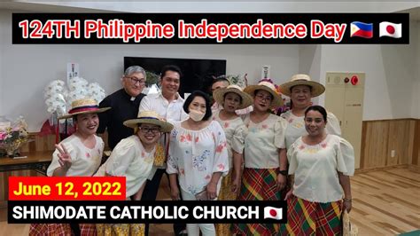 124th philippine independence day celebration 2022 shimodate church ibaraki ken japan 🇯🇵🇵🇭
