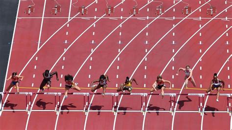 Athletics Womens 100m Hurdles Heats Tokyo 2020 Olympic