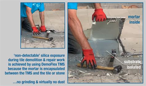 Limit Silica Dust Exposure With DemoFlex From NUE TILE