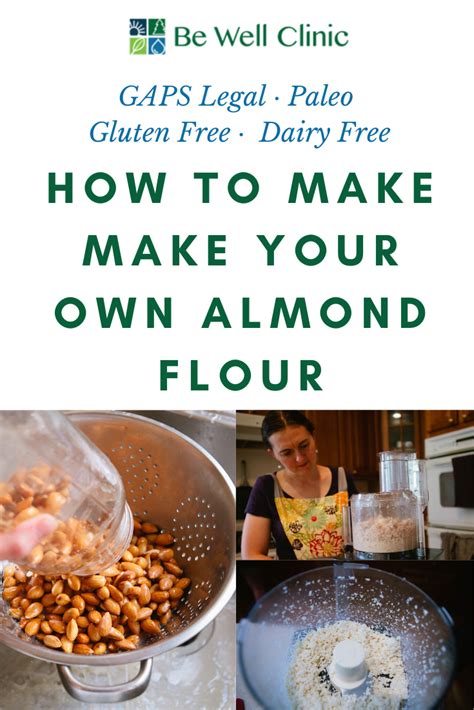 Diy Almond Flour From Nuts — Be Well Clinic