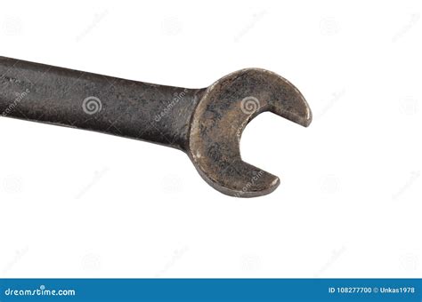 Old Rusty Wrench Stock Photo Image Of Industry Mechanic 108277700