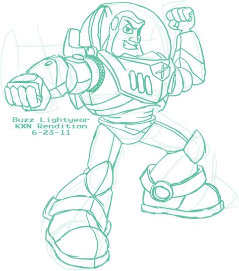 Sketch Buzz Lightyear By Kevinxnelms On Deviantart