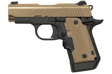 Kimber Micro Desert Tan 380 Acp With Crimson Trace Lasergrips For Sale