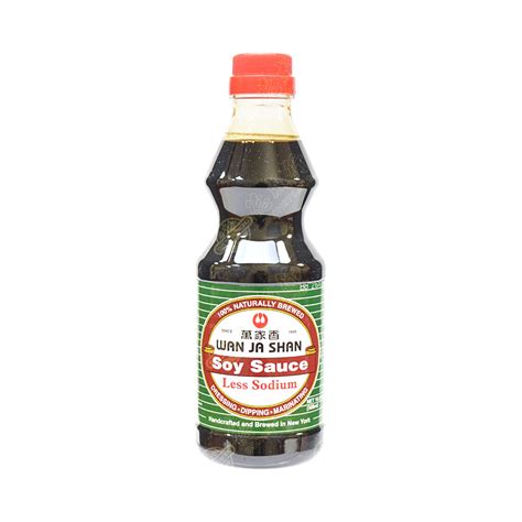 Wan Ja Shan Soy Sauce Less Sodium 500ml Tak Shing Hong