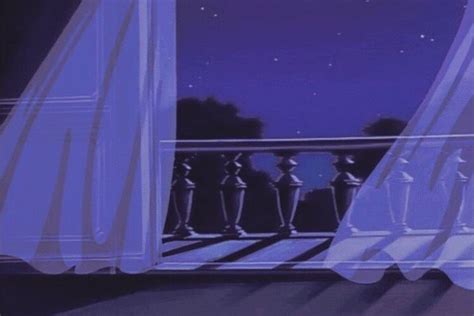 Image About Art In 90s Anime Aesthetic Purpleblue Tones By Ky