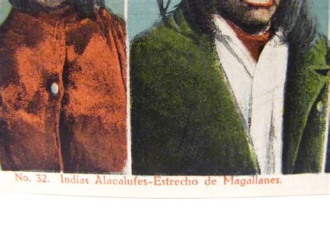 Postal Indias Alacalufes Estrecho De Magallanes Marangunic Cuotas