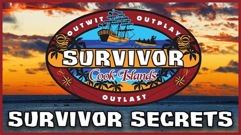 The Most Surprising Secrets Of Survivor Cook Islands Youtube