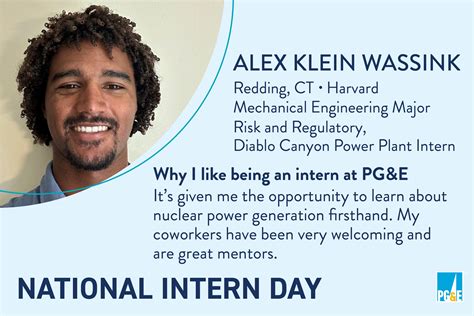 Celebrating National Intern Day Meet Some Of Pgandes Interns Pge Currents