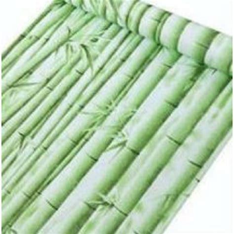 Zöld bambusz mintás öntapadós tapéta - Dekormatricák Webáruh