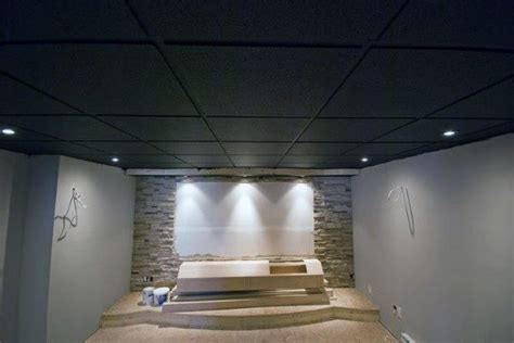 Diy drop ceiling replacement the home depot blog. Top 60 Best Basement Ceiling Ideas - Downstairs Finishing ...