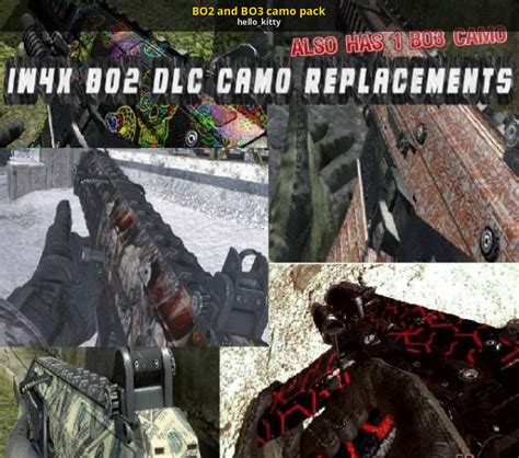 Bo2 And Bo3 Camo Pack Call Of Duty Modern Warfare 2 Mods