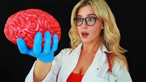 ASMR First EVER Cranial Nerve Exam Babe Doctor Roleplay