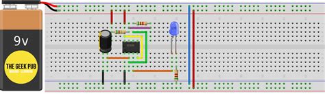 Using A 555 Timer In Astable Mode The Geek Pub