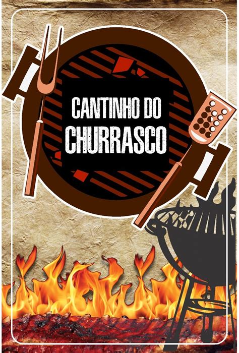 Placa Decorativa Frases De Churrasco Cantinho Do Churrasco Cartaz