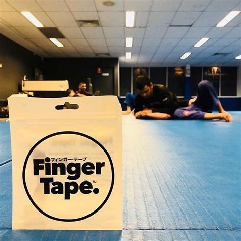 Finger Tape Knows Jiu Jitsu Understanding That Youre Not Invincible Is