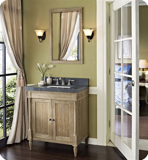This brings the touch of modern and rustic reflection in. Fairmont Designs 142-V30 Rustic Chic 30" Modern Bathroom ...